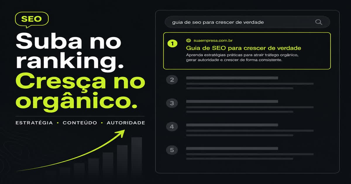 SEO: o que é Search Engine Optimization (sem misturar com IA)